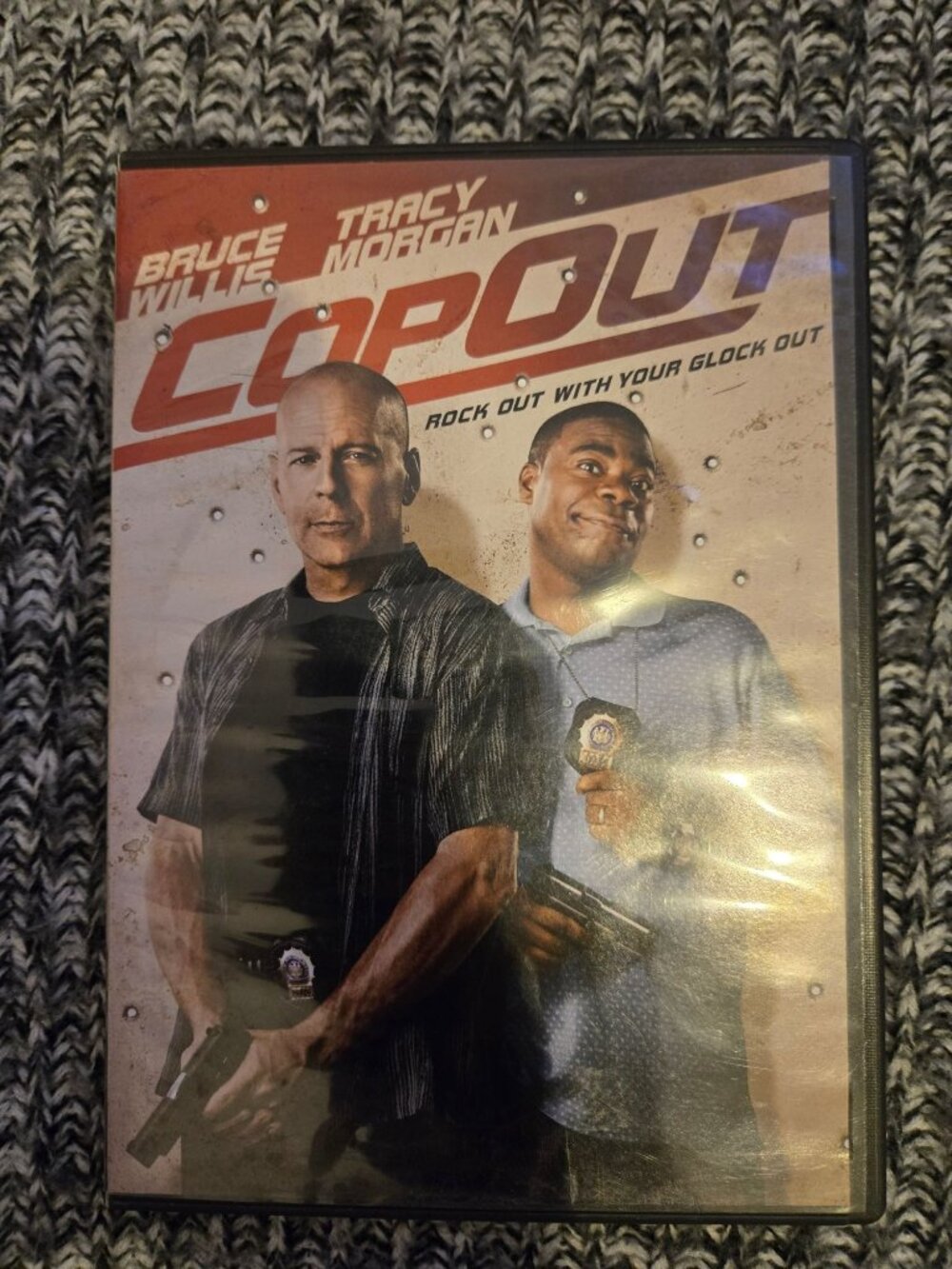 Cop Out DVD Starring Bruce Willis & Tracy Morgan - Comedy Action Movie